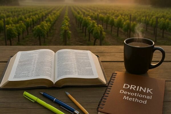 Drink Devotional Method: Let Us Get Up Early to the Vineyards (Song of Solomon 7)