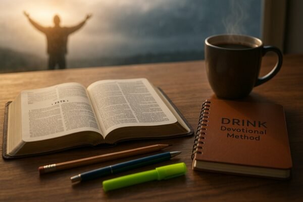 Drink Devotional Method: Rejoicing Through Trials (1 Peter 1)