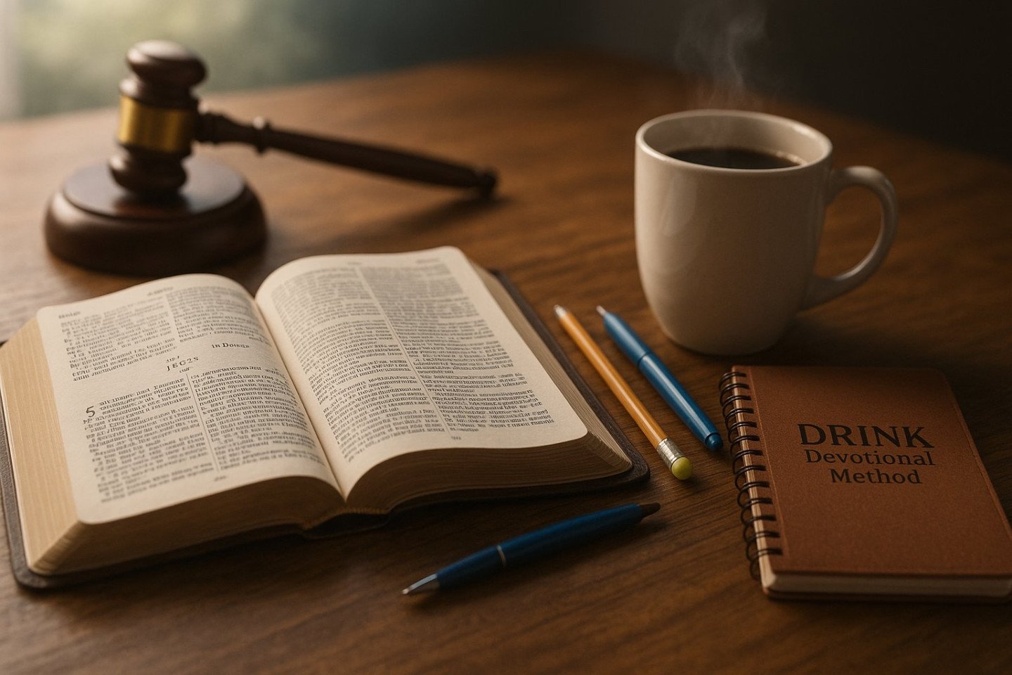 Drink Devotional Method - The Judge Standeth Before the Door (James 5)