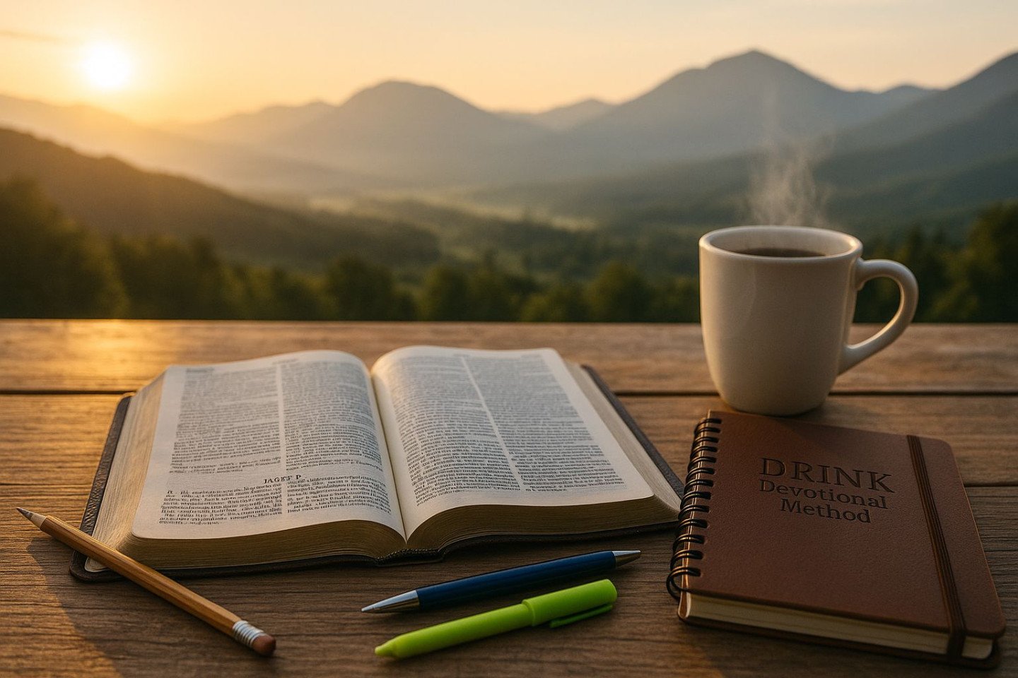 Drink Devotional Method Faith That Works (James 2)