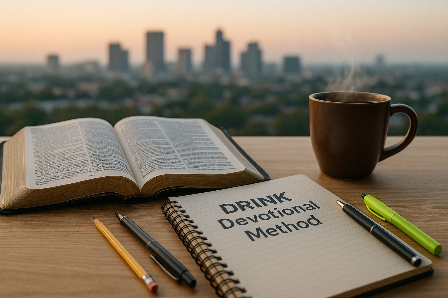 Drink Devotional Method The Virtue of Godly Womanhood (Proverbs 31)