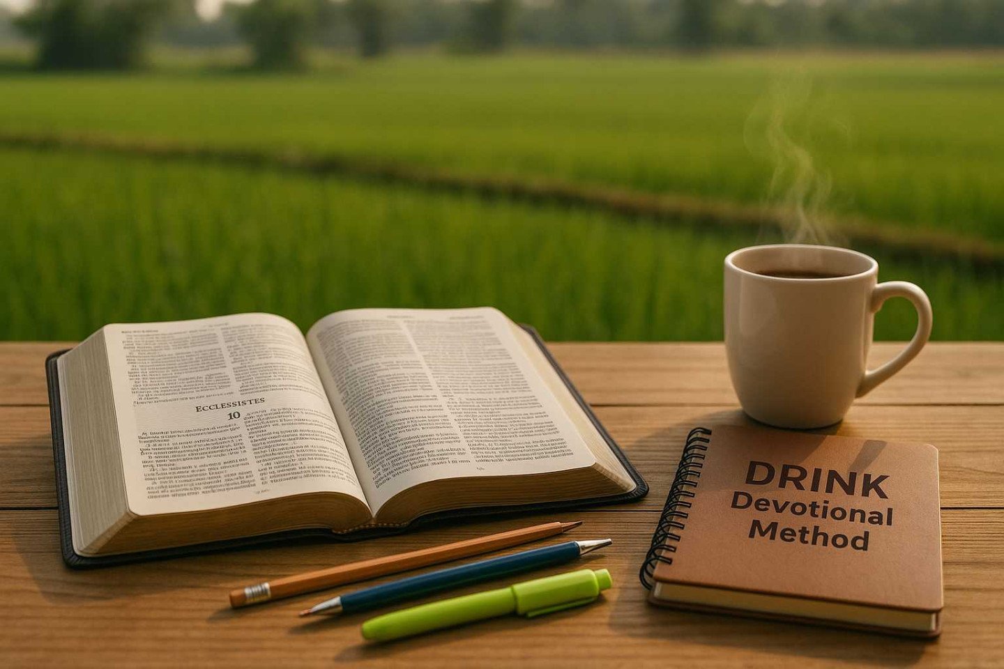 Drink Devotional Method How Wisdom and Foolishness Shape Our Days (Ecclesiastes 10)