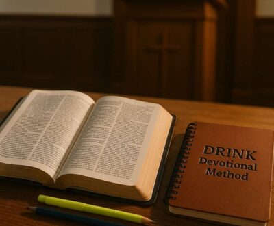Drink Devotional Method: Honoring God with Awe and Reverence (Ecclesiastes 5)